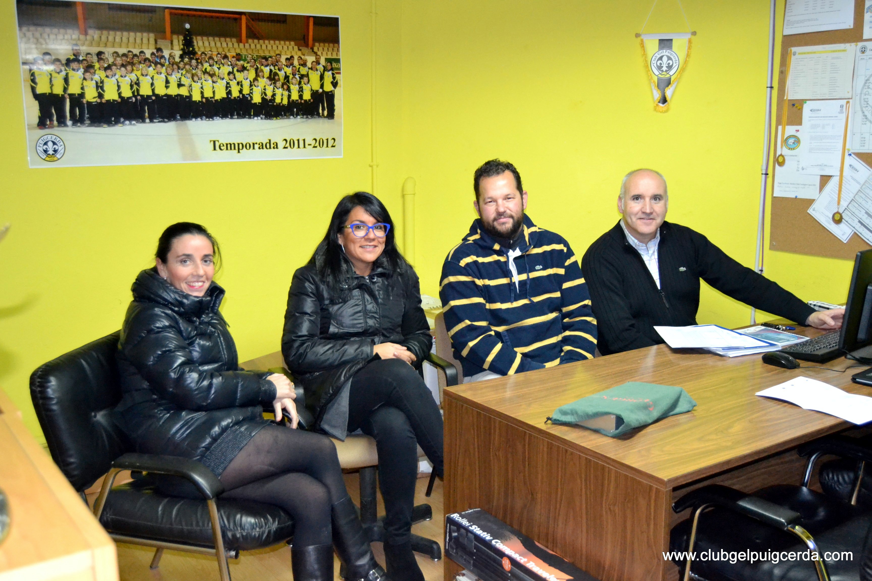 Els Jutges de Taula amb qui hem xerrat una bona estona. De esquerra a dreta: Bea Pereiro, Míriam Forés, Carles Gota i Quim Vilella.